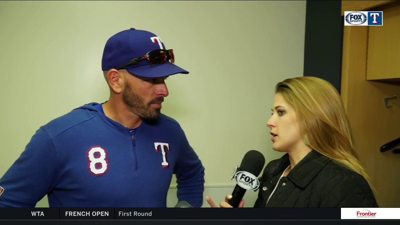 Chris Woodward talks 7-6 loss against Angels