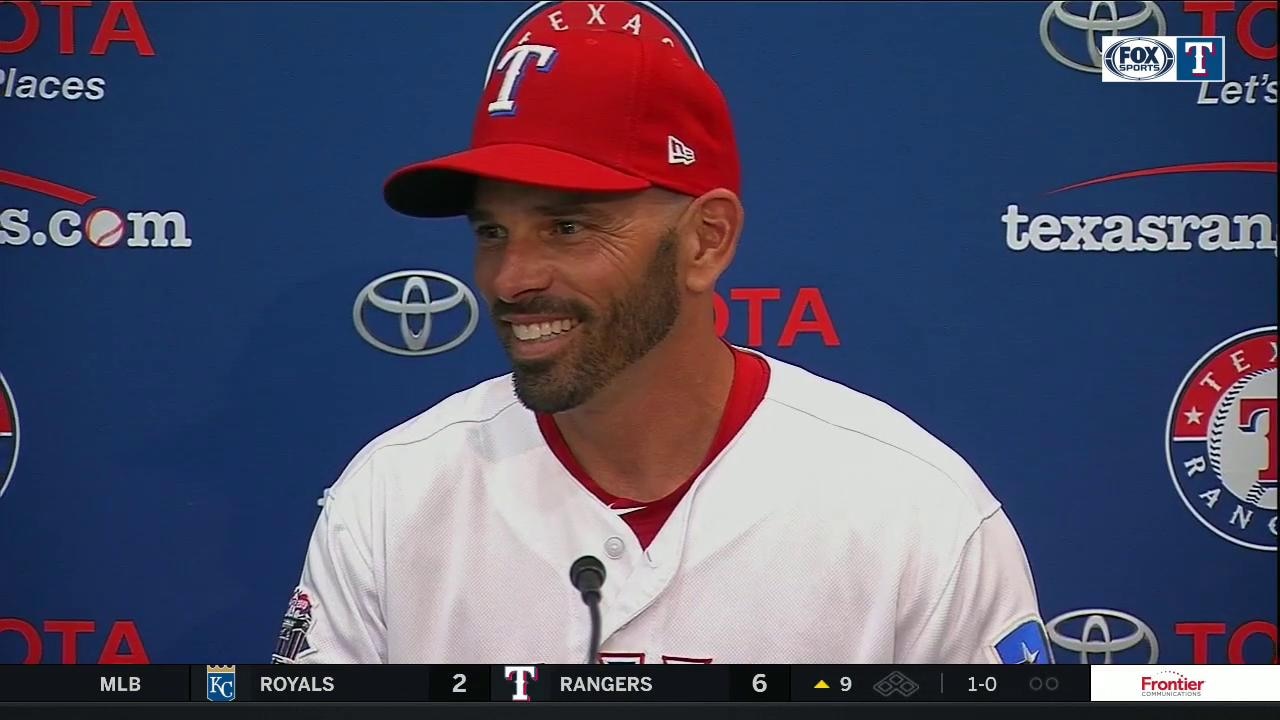 Chris Woodward on Wild finish to defeat Kansas City 6-2