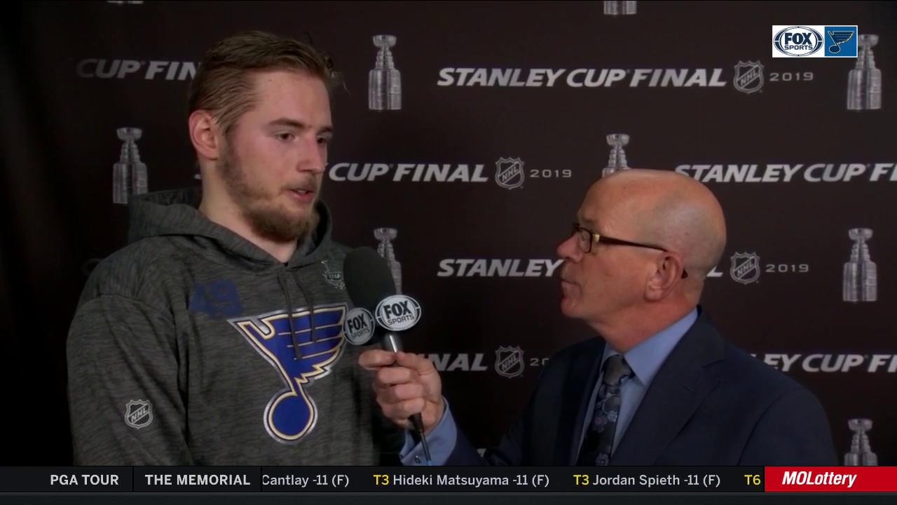 Barbashev after Blues' loss to Bruins: 'Not good enough for us'
