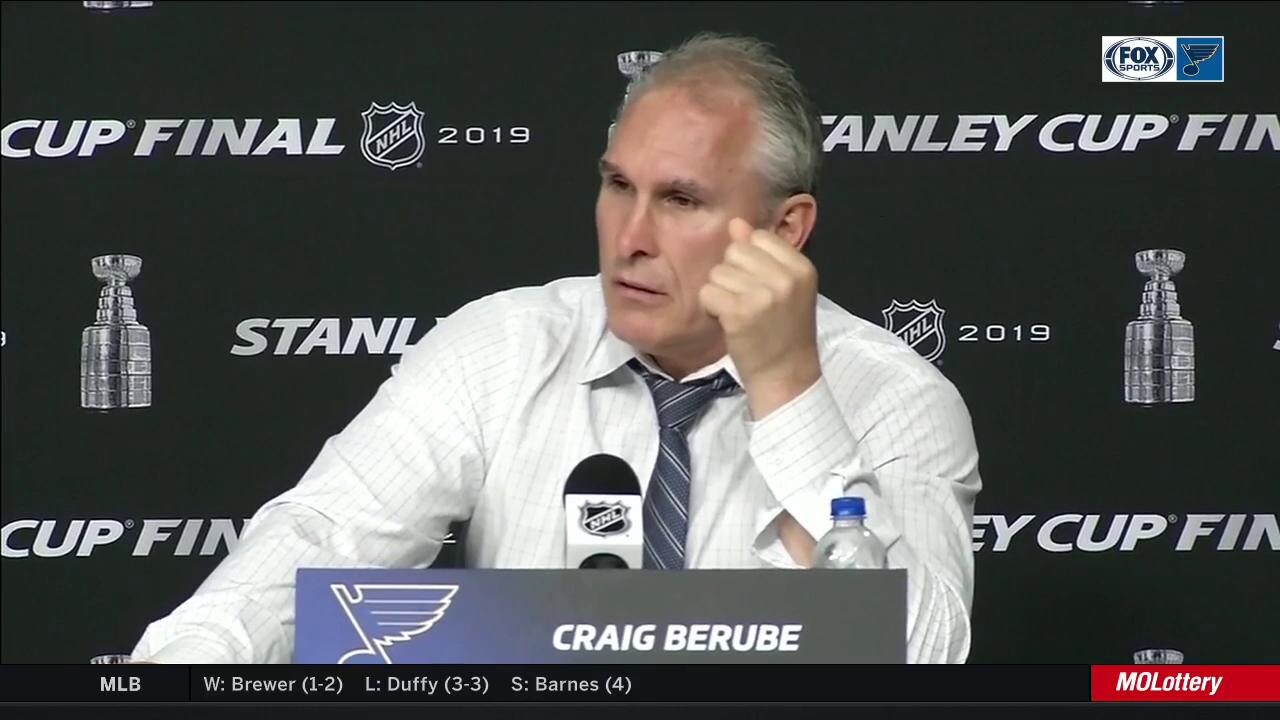 Berube: 'Our goalie was good and our team was gutsy'