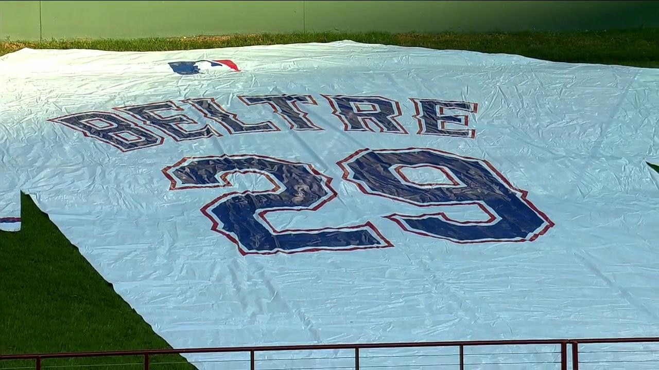 Retiring No. 29 From this day forward | Adrian Beltre Retirement Ceremony