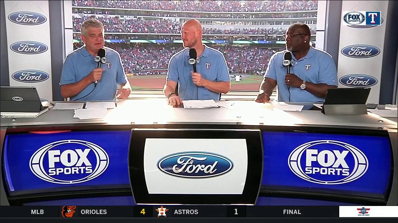 Elvis Have Something In Mind For AB | Adrian Beltre Retirement Ceremony