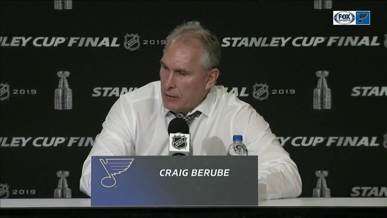 Berube on Blues' power-play: 'We've definitely got to bury a couple'