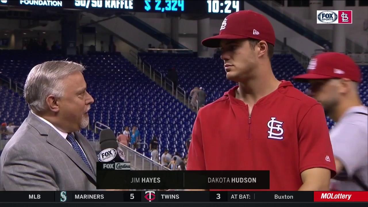 Hudson says 'taking a step back' helped him focus and become more confident