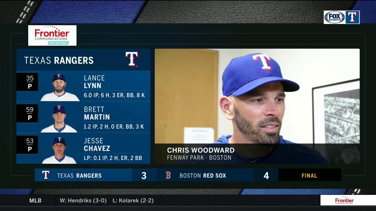 Woody on 4-3 loss: 'Our guys gave us a chance to win'
