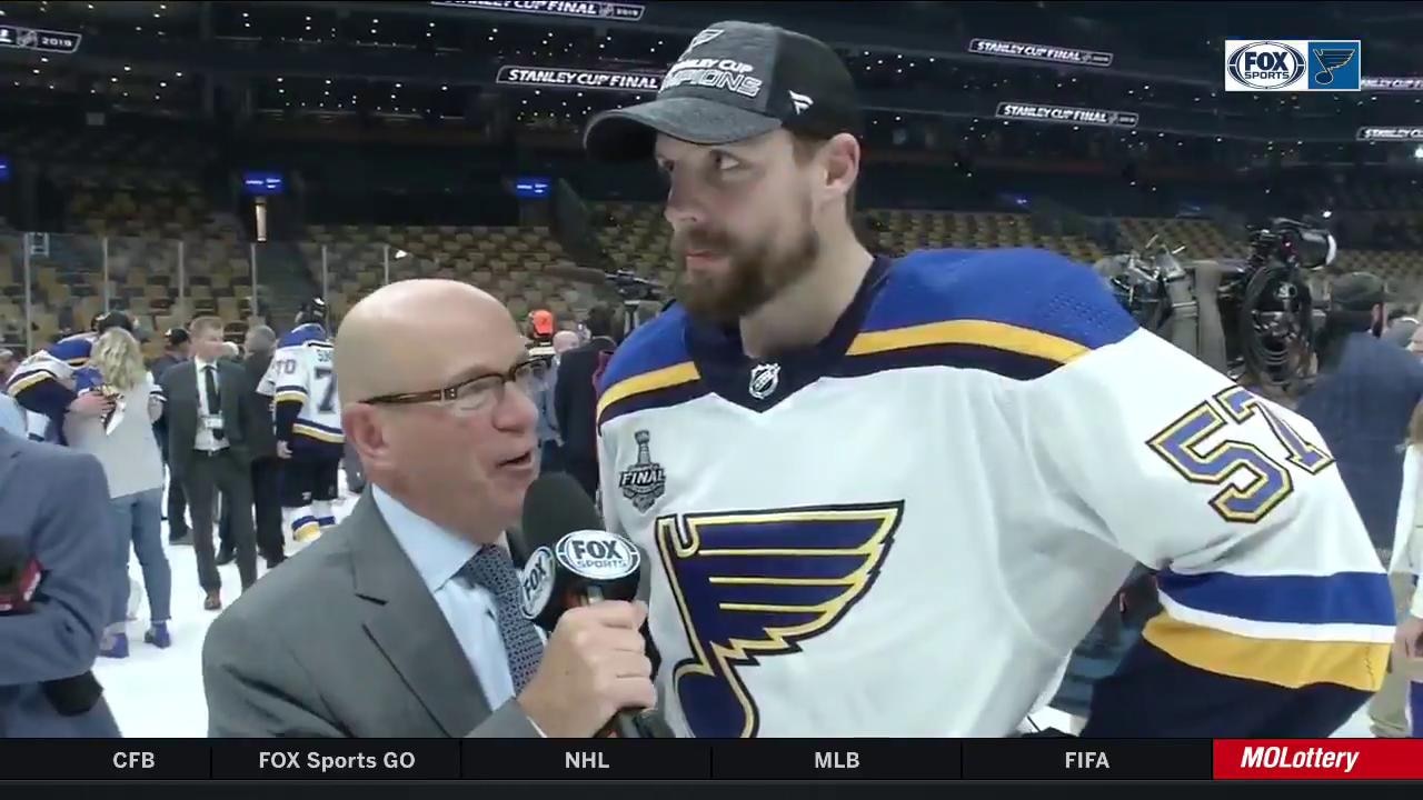 Perron on O'Reilly: 'It's unbelievable to play with a guy like that'