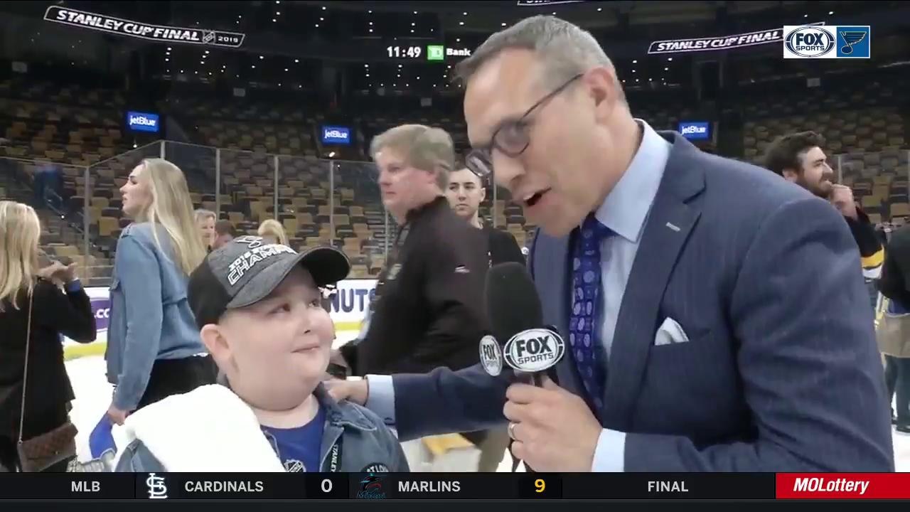Laila Anderson on Blues winning The Cup: 'I was instantly in tears'