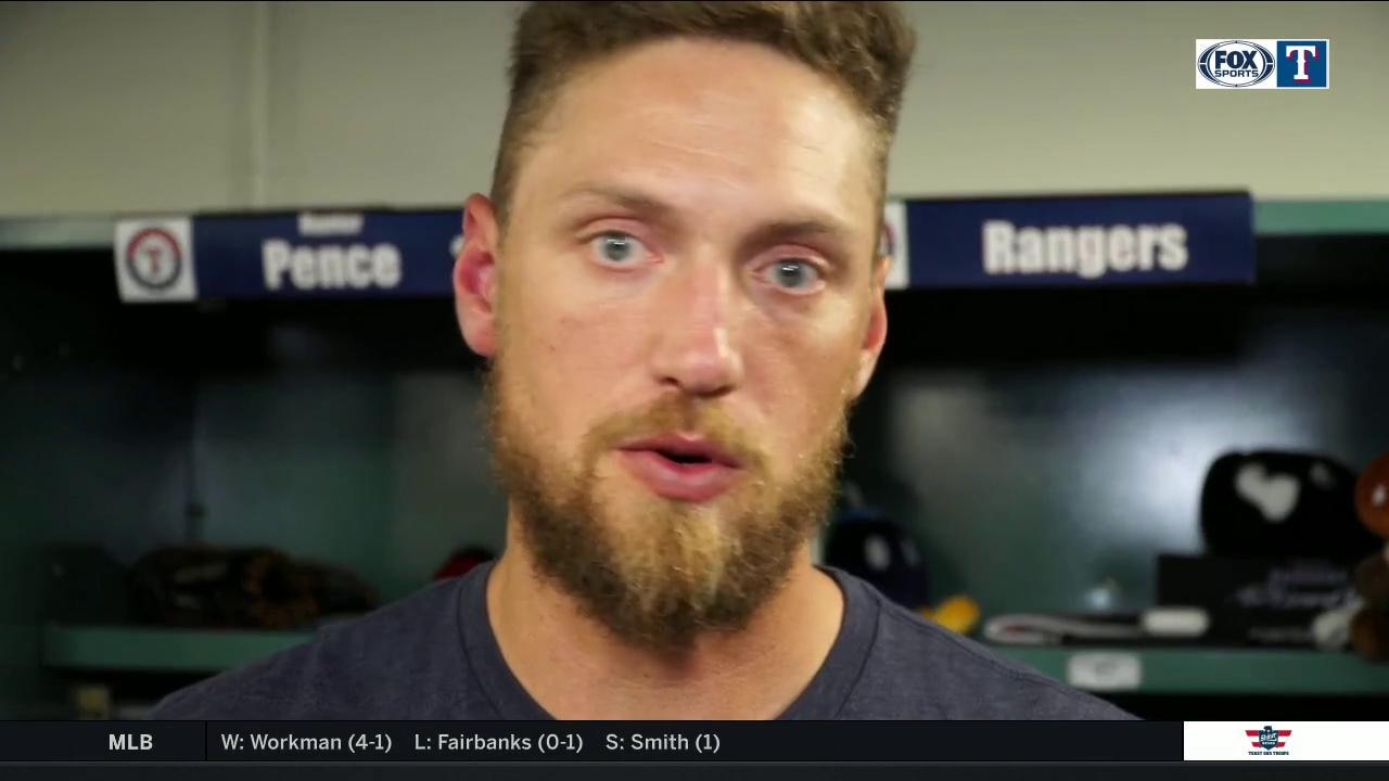 Hunter Pence talks tough loss in finale vs. Boston