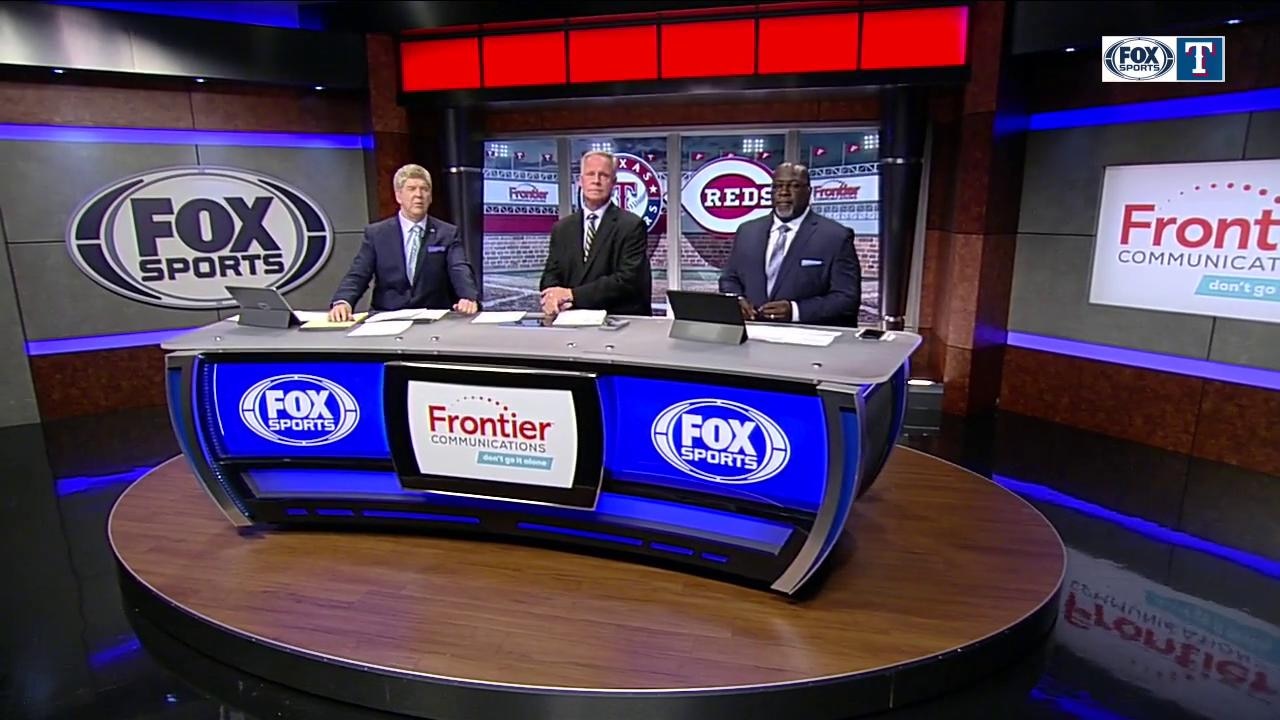 Rangers take the 1st in Cincinnati on Odor's Grand Slam | Rangers Live