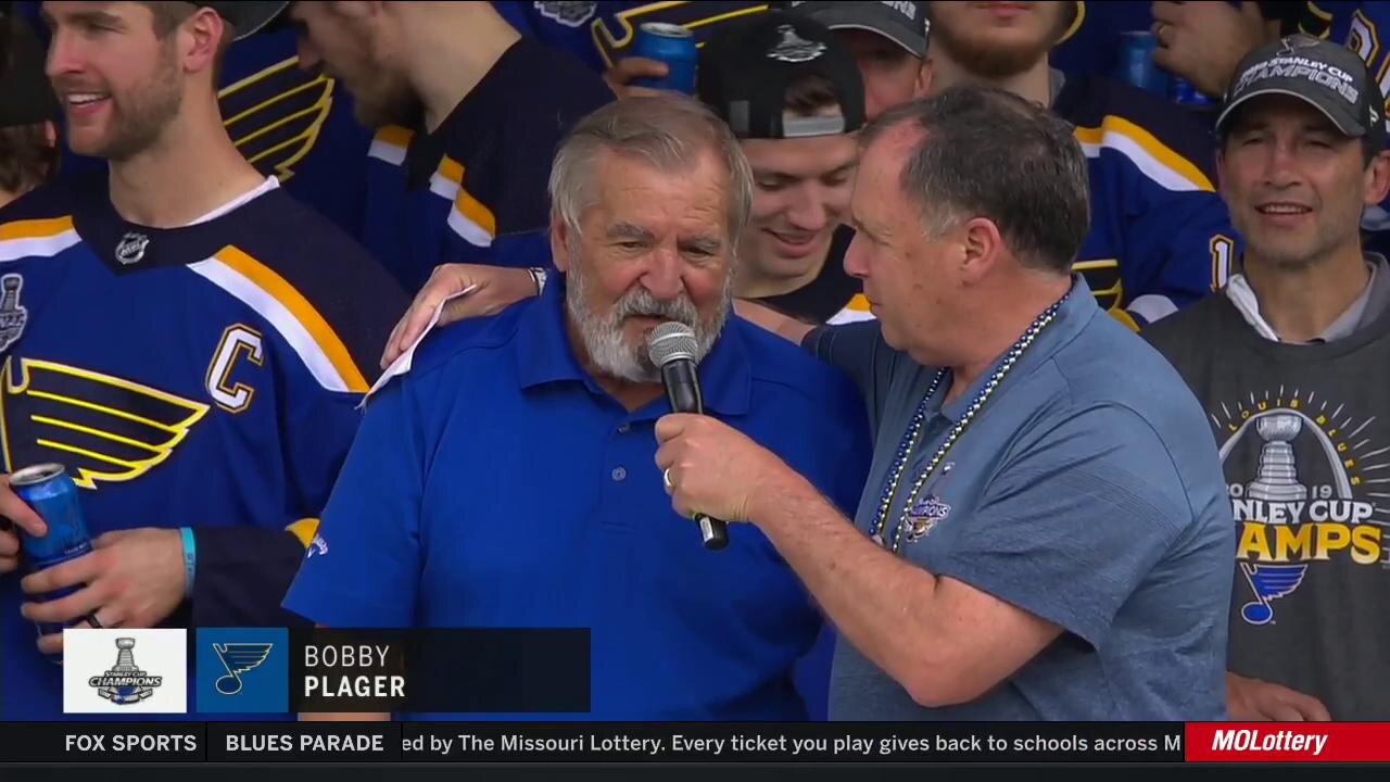 Bobby Plager: 'I got my parade, and it was a heck of a parade'