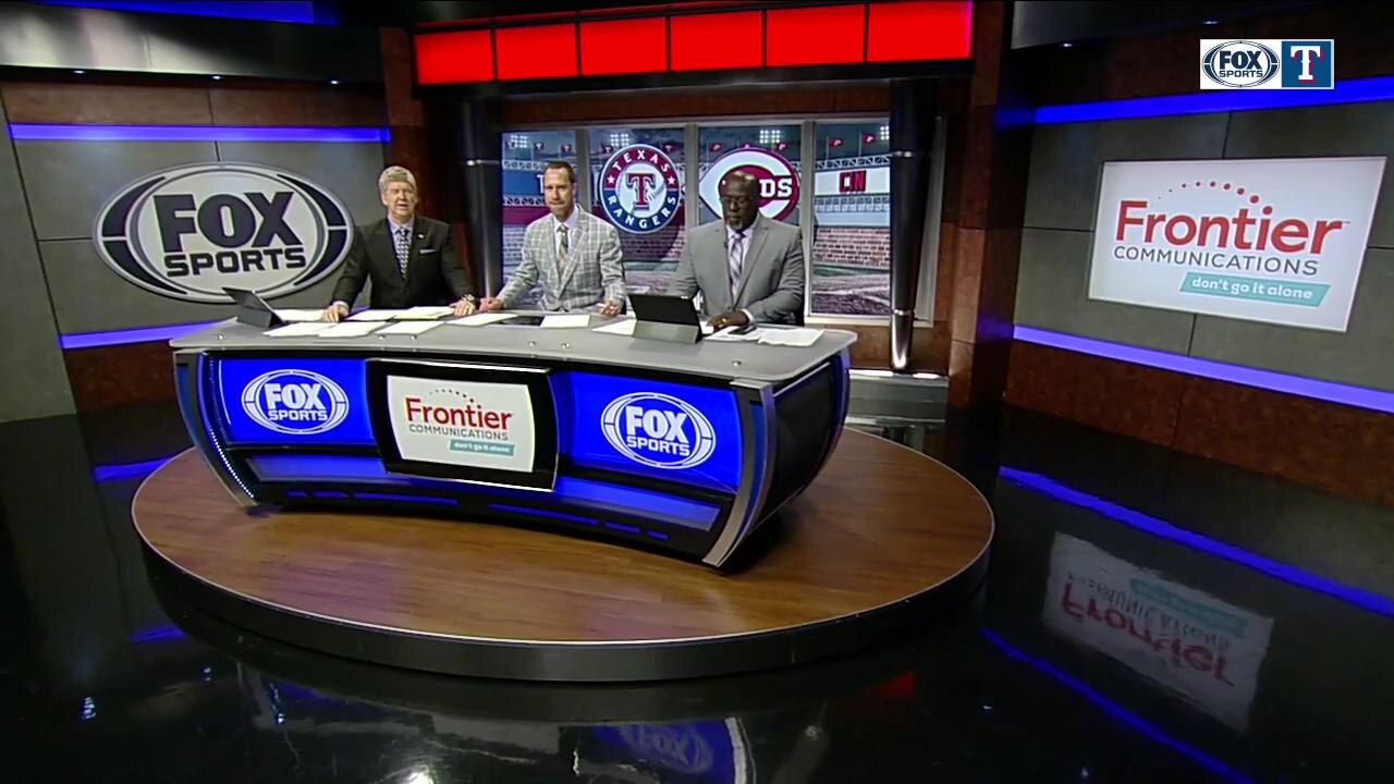 Rangers beat the Reds, wins series on the road | Rangers Live