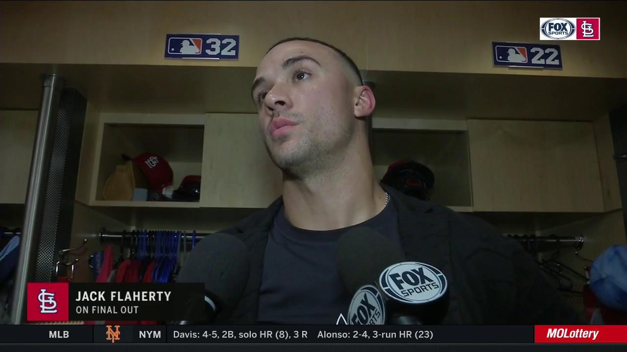 Flaherty: 'I slipped coming around third' on game-ending play
