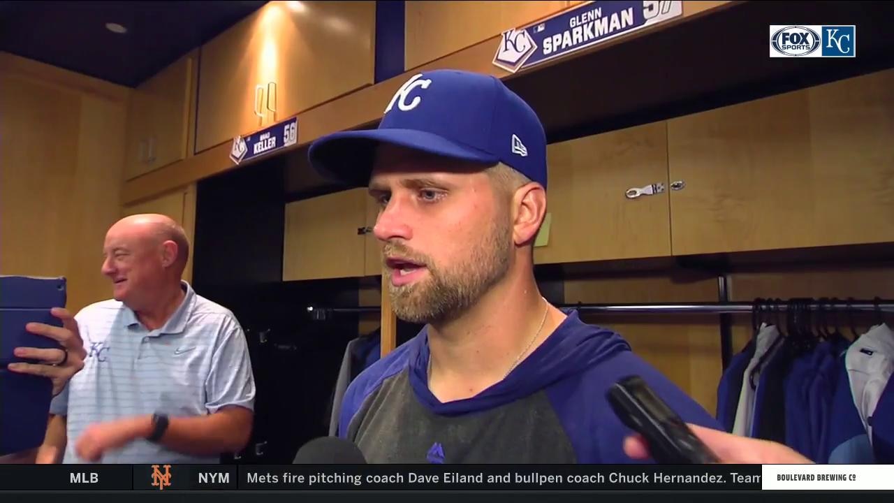 Sparkman on his win against Twins: 'I felt pretty strong'