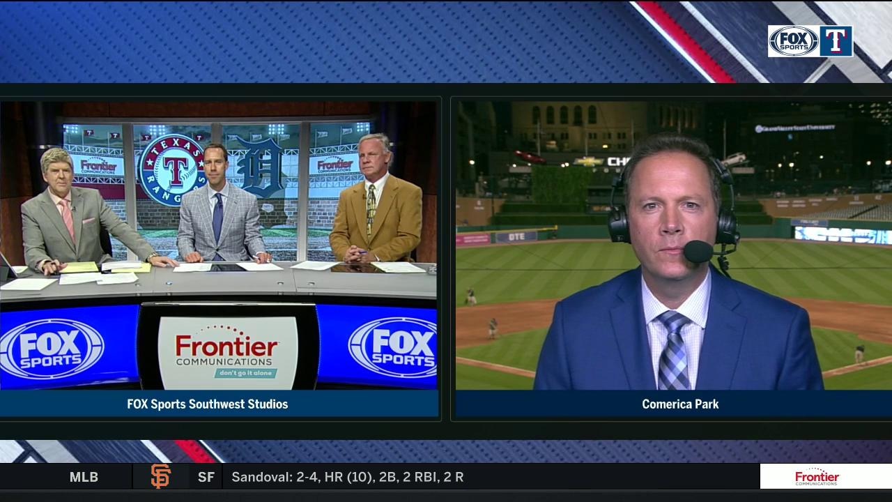 CJ Nitkowski talks Minor's Complete-Game | Rangers Live