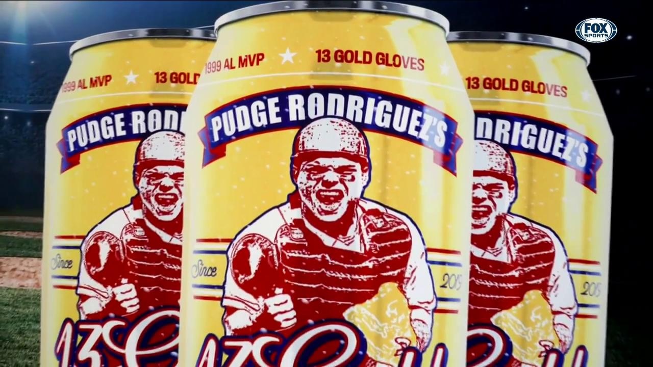 Pudge Debuts New Beverage | Rangers Insider