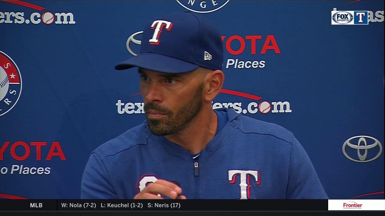 Chris Woodward on Emotional night, loss against the LA Angels