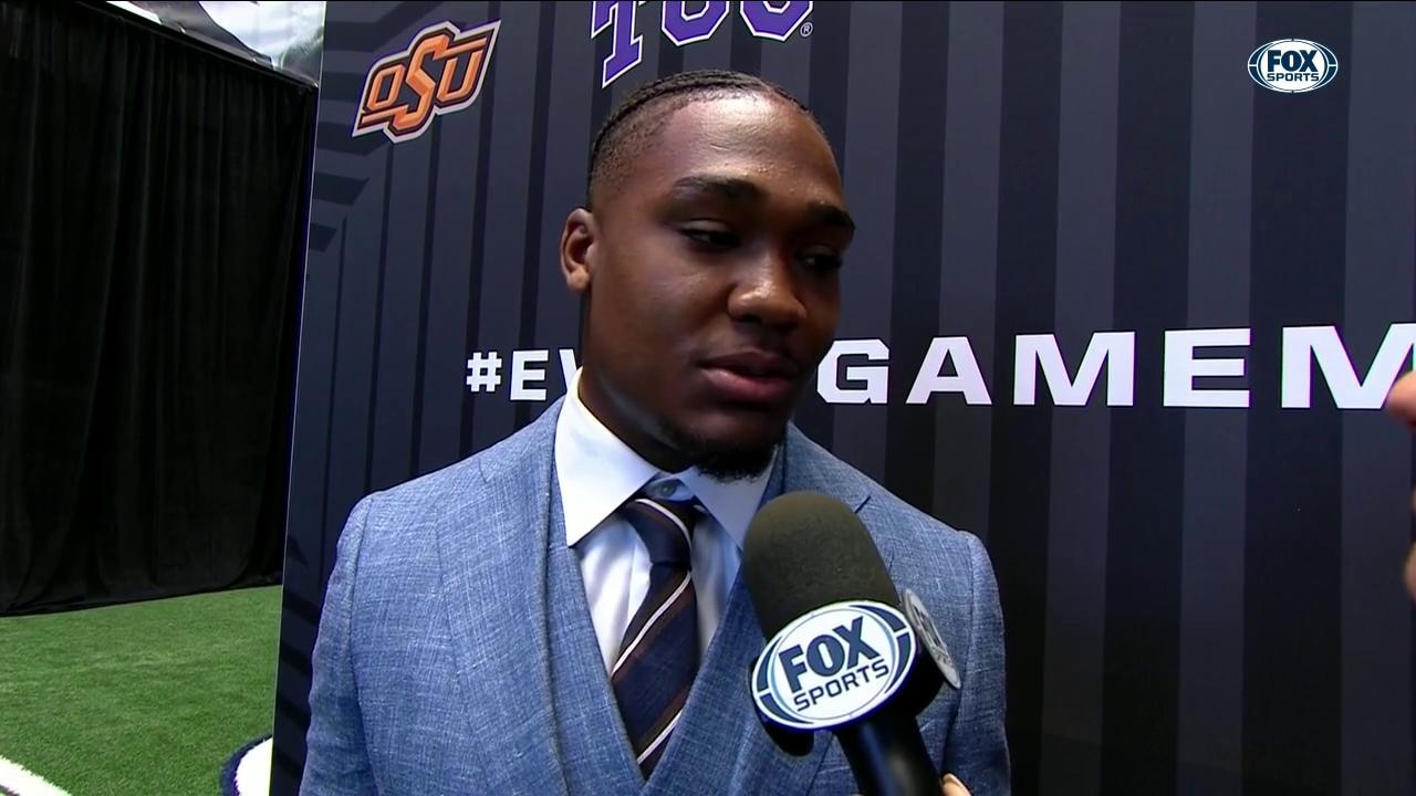 Khalil Herbert joins Sarah Merrifield | Big 12 Media Days