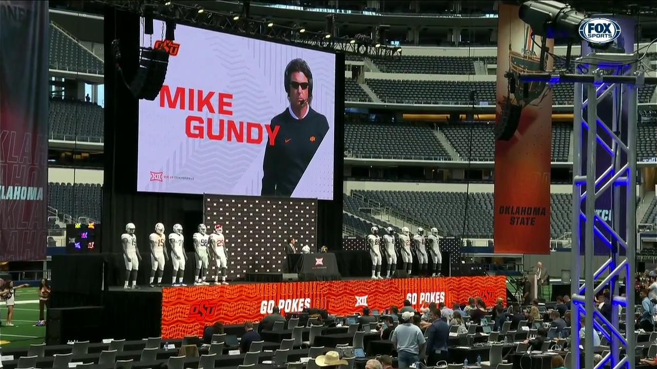 Mike Gundy at the Podium | Big 12 Media Days