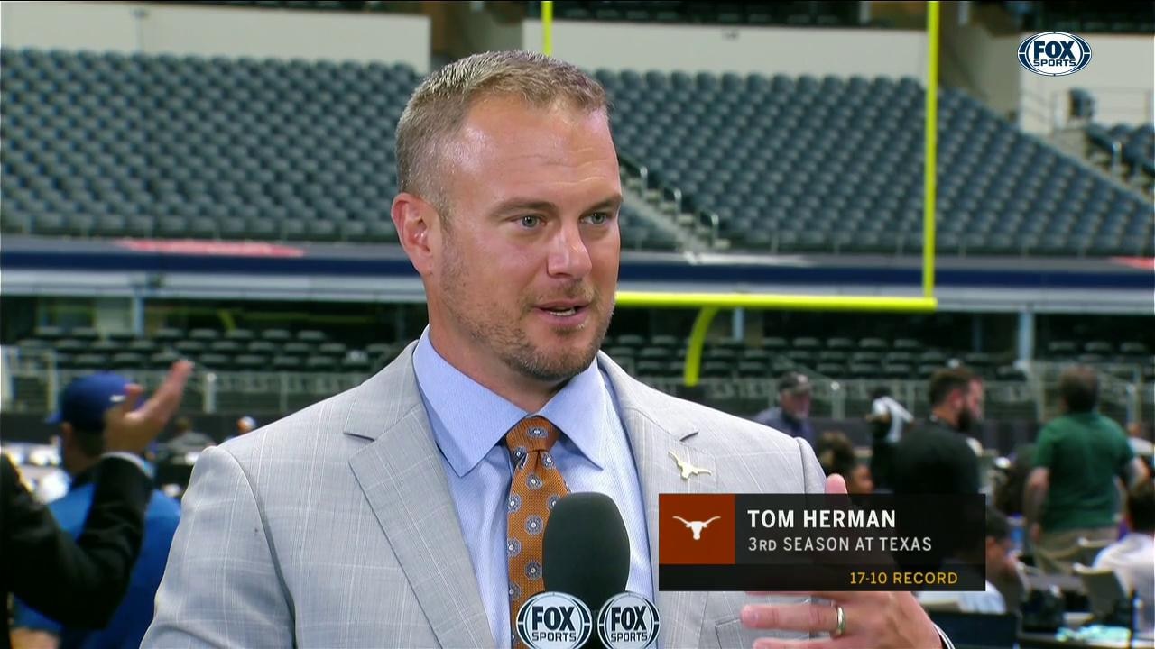 Tom Herman putting Texas Back on the Map | Big 12 Media Days