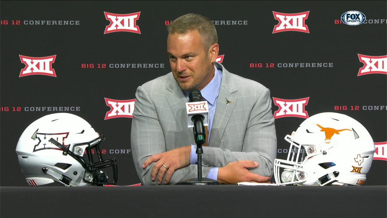 Tom Herman takes questions | Big 12 Media Days