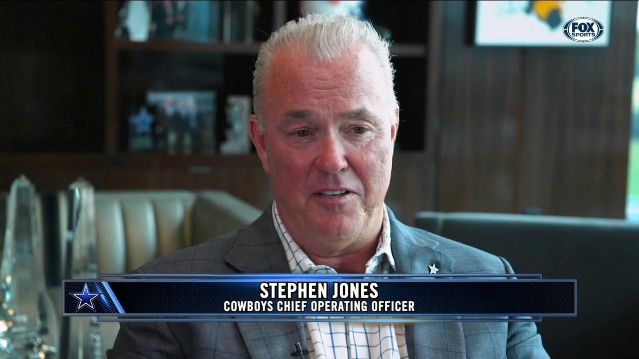 Stephen Jones on Kellen Moore: 'He's calm, cool and collected' | Inside Cowboys Training Camp