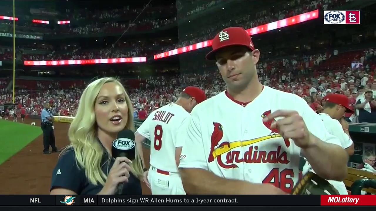 Goldschmidt on hitting go-ahead homer against the Astros