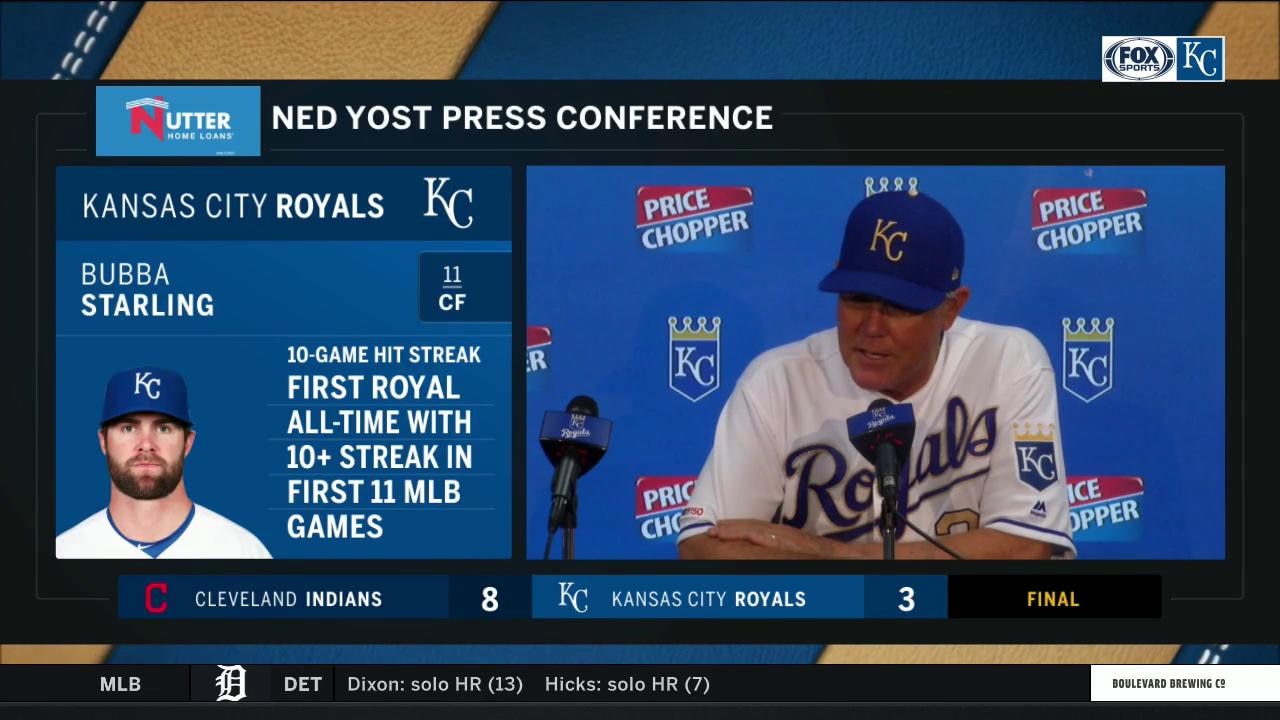 Yost on Starling: 'I'm really pleased with Bubba's startup'