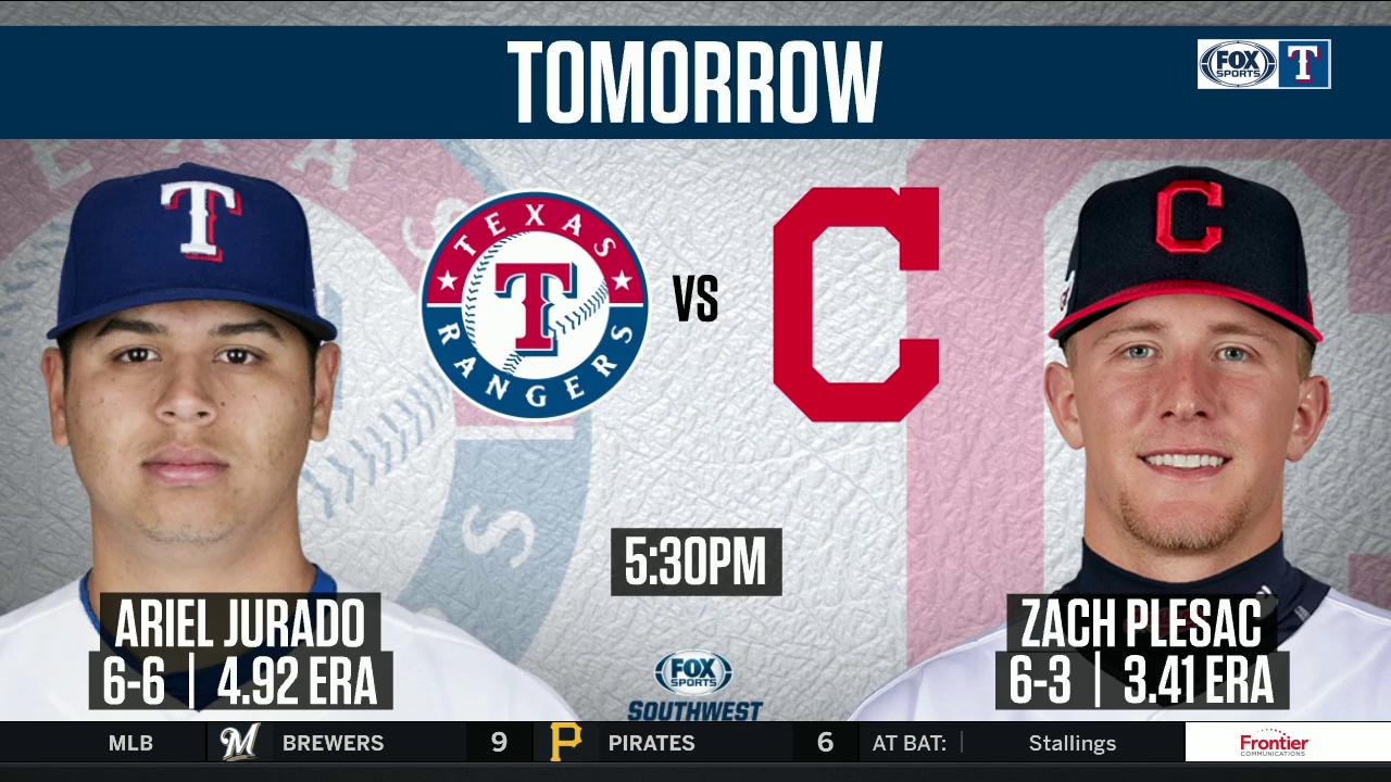 Ariel Jurado is next up for Texas in Cleveland | Rangers Live