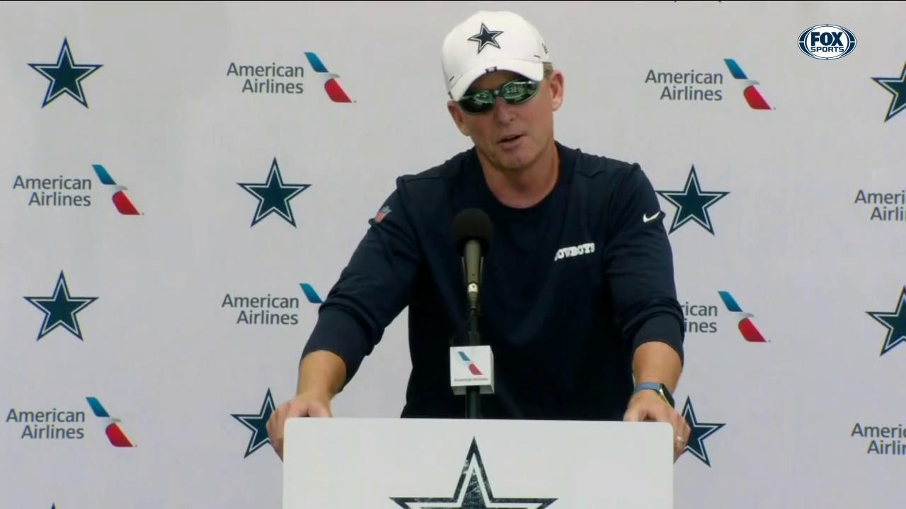 Garrett Praises Dak's Leadership | Inside Cowboys Training Camp