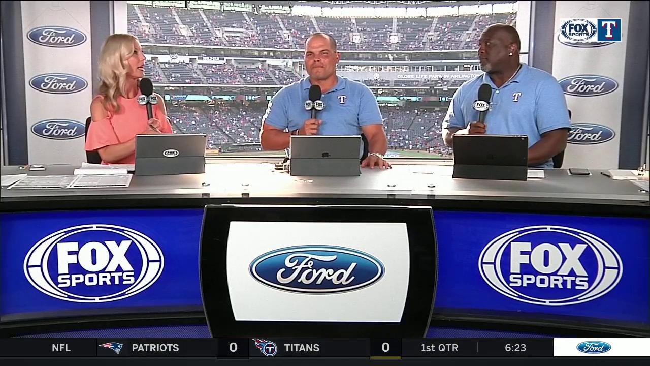 The Crew Relives Josh Hamilton Memories | Rangers Live