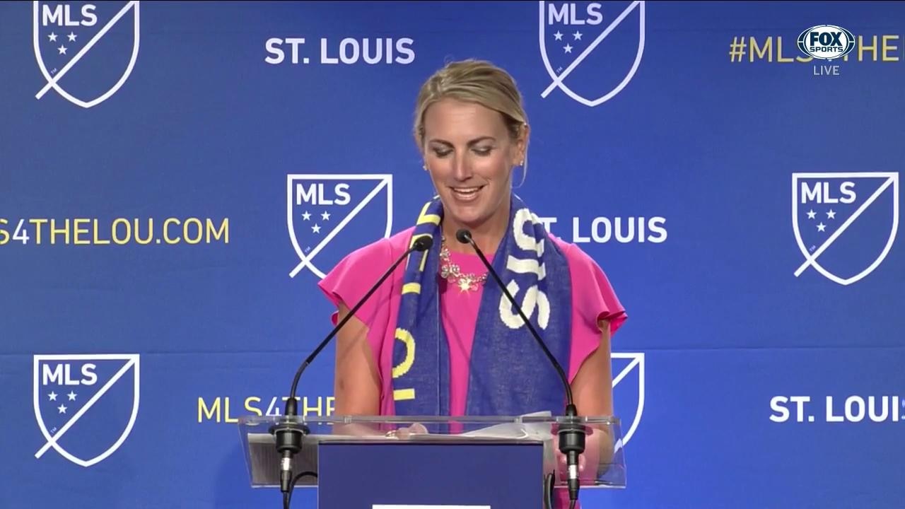 Carolyn Kindle Betz: 'This is truly a special day for St. Louis'