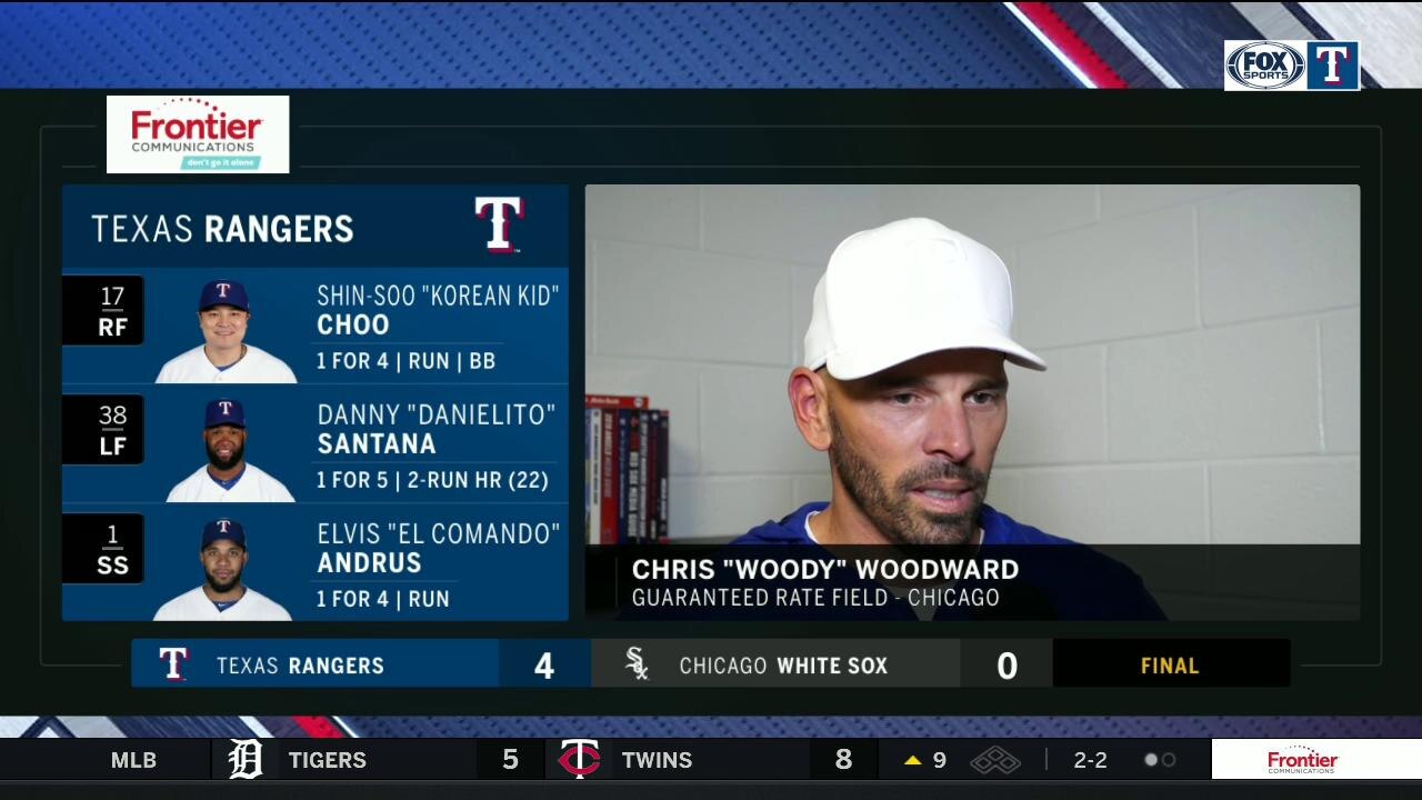 Chris Woodward on Allard's Strong Start against the White Sox