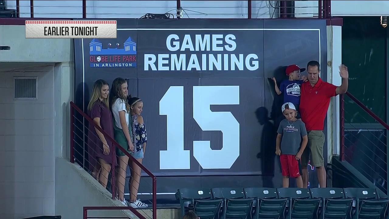 David Murphy helps Count Down the Remaining Games | Rangers Live