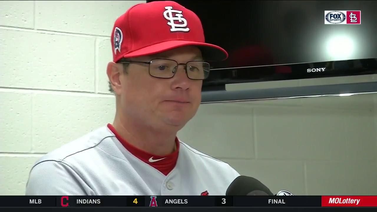 Shildt after the Cardinals fall to the Rockies