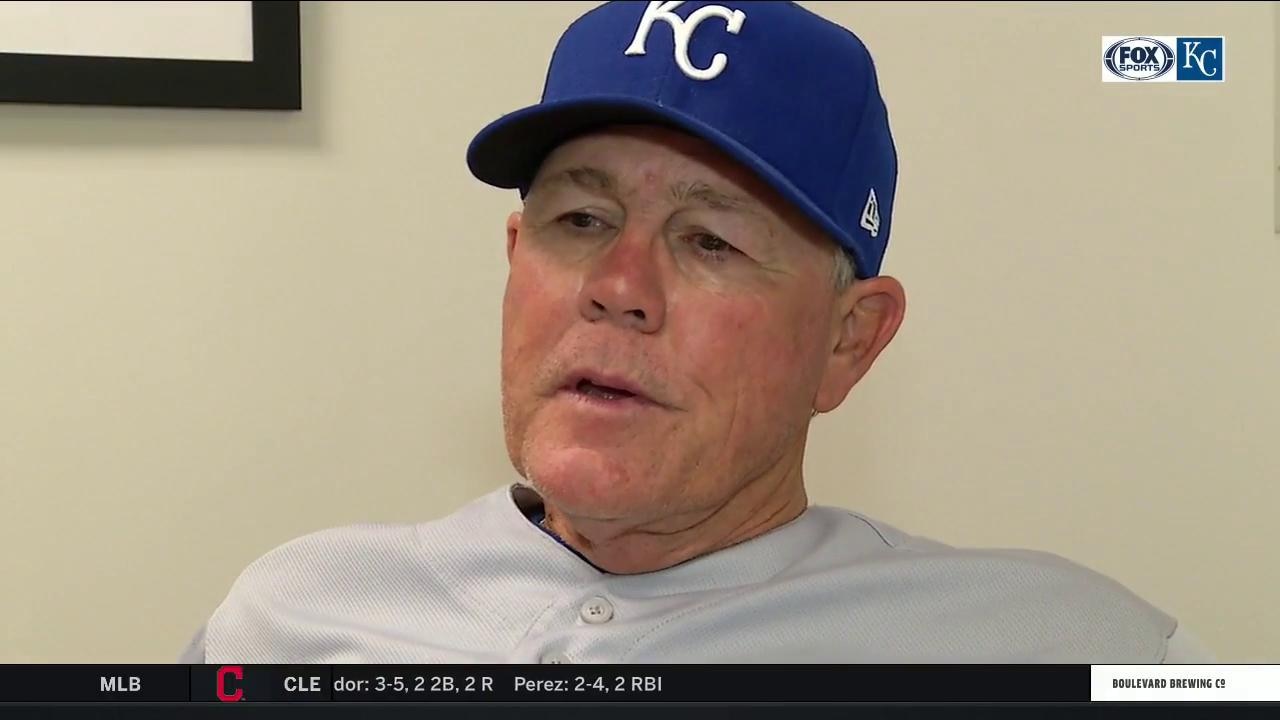 Yost on ump: 'He was more of a hitters' umpire tonight'