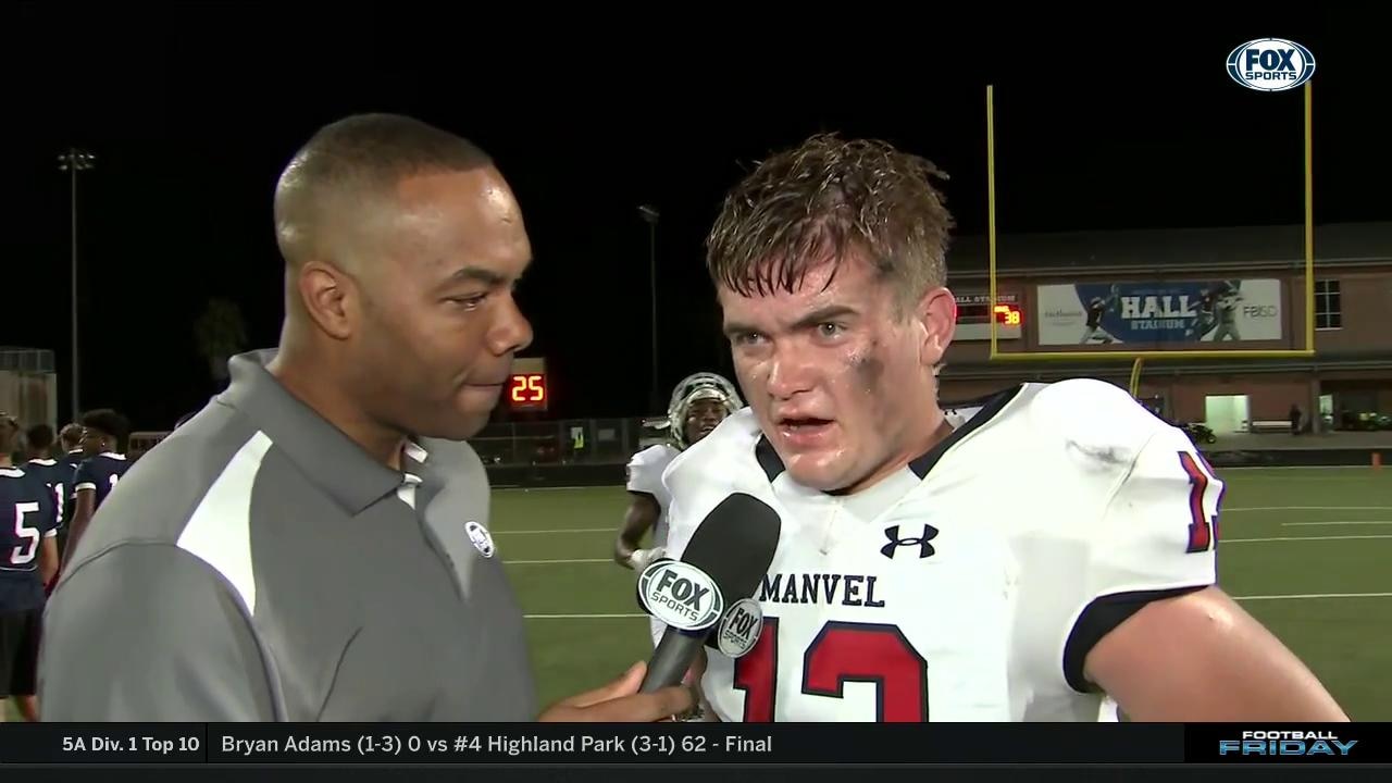 Manvel Hangs On vs. FB Marshall | Football Friday