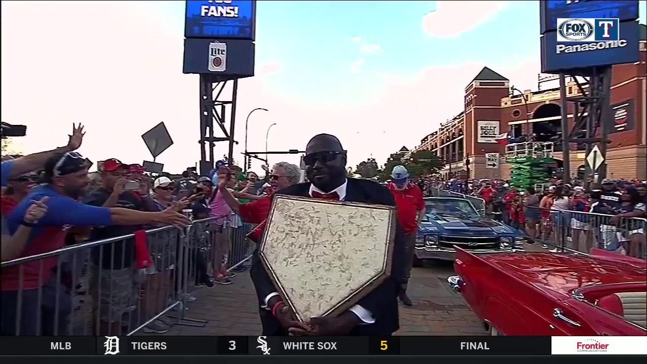 Home Plate Parade head towards Globe Life Field