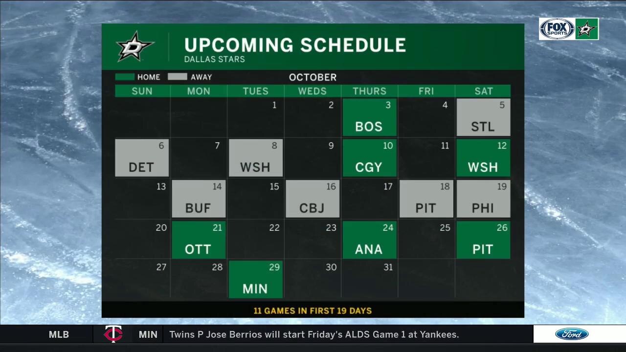 Look Ahead on the Stars Schedule in October | Stars Live
