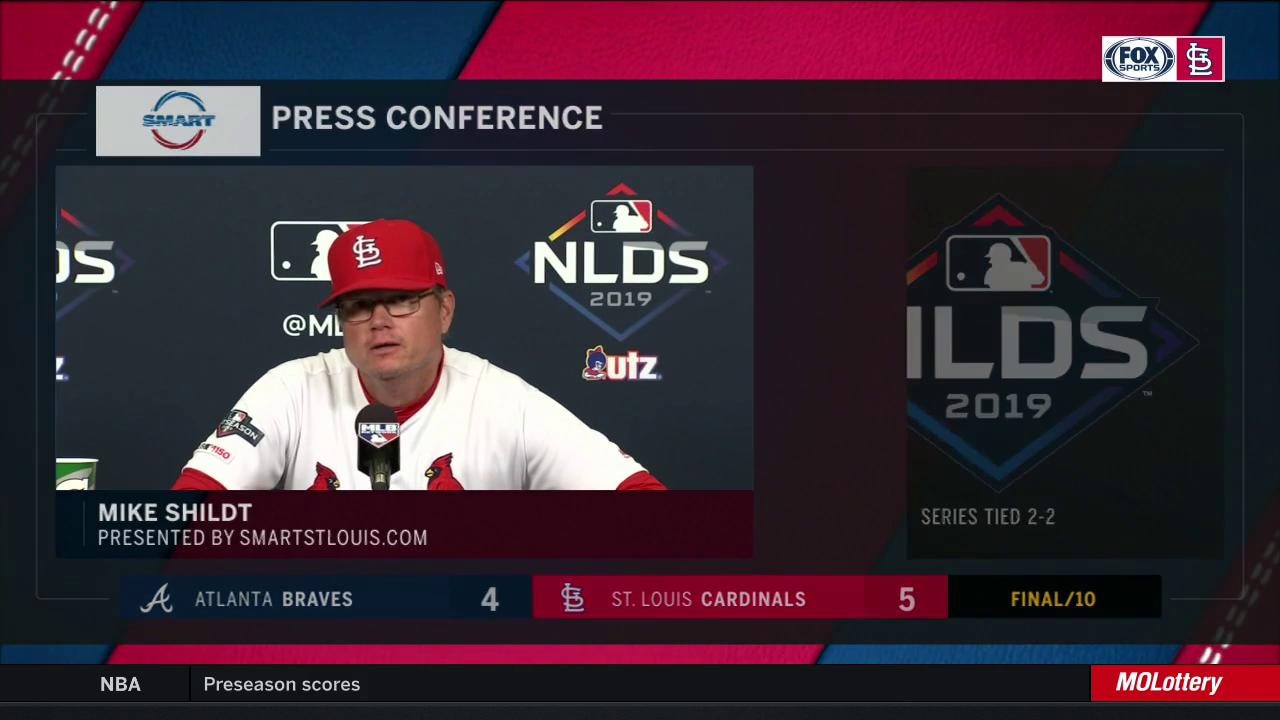 Shildt 'not the least bit surprised' about Ozuna's postseason success