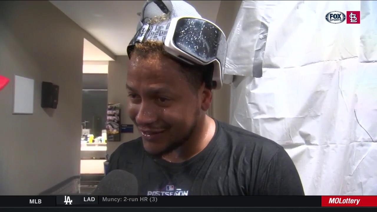 Carlos Martínez after Cards win: 'I feel so happy, I feel so great'