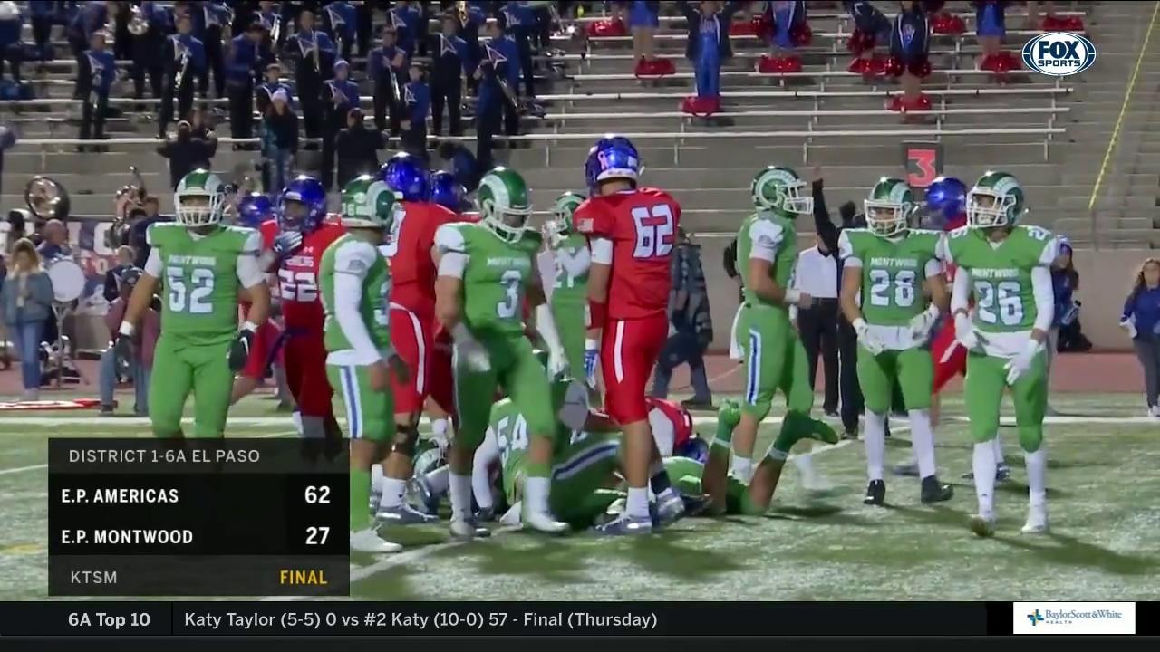 EP Americas rolls with 62-27 over Montwood | High School Scoreboard Live