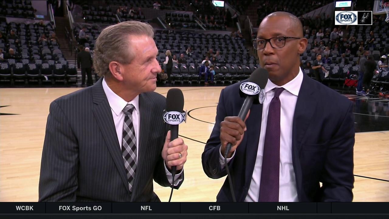Sean Elliott Remembers first time for Tony Parker on the Court | Spurs Live