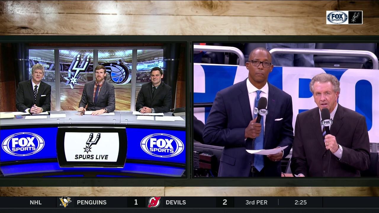 Bill Land and Sean Elliott react after loss in Orlando | Spurs Live