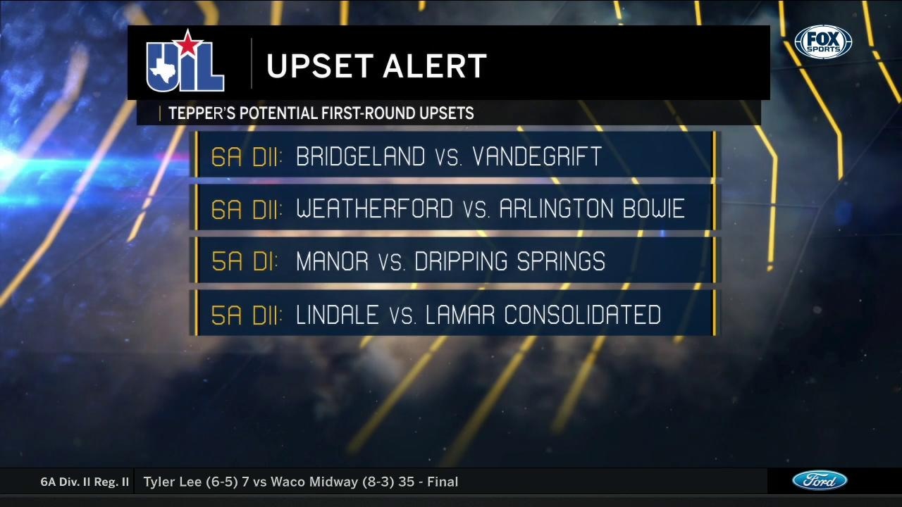 UPSET ALERT: Tepper's Potential First round Upsets