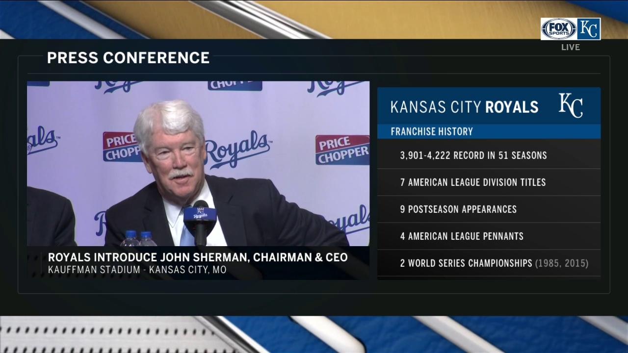 Sherman: 'I love Kansas City and I love baseball'