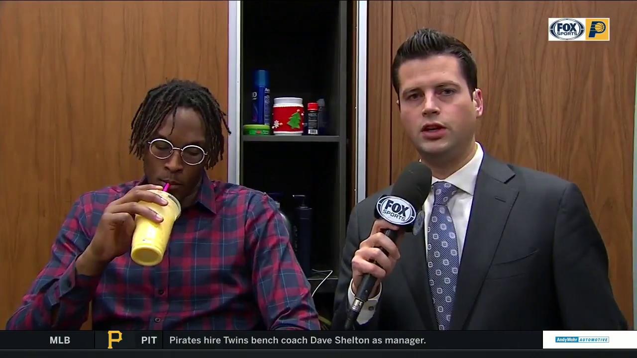 Myles Turner says Pacers are 'playing well off each other'