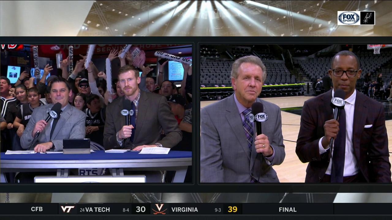 Bill and Sean from the baseline break down the win | Spurs Live