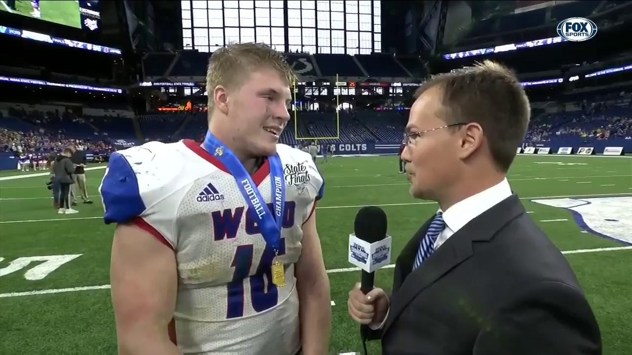 Brett Wethington: 'It's a dream come true' on state championship