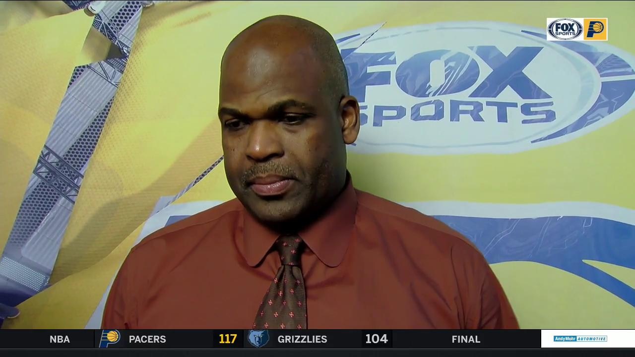 McMillan: 'I like the fact that we're moving the ball' in win over Memphis