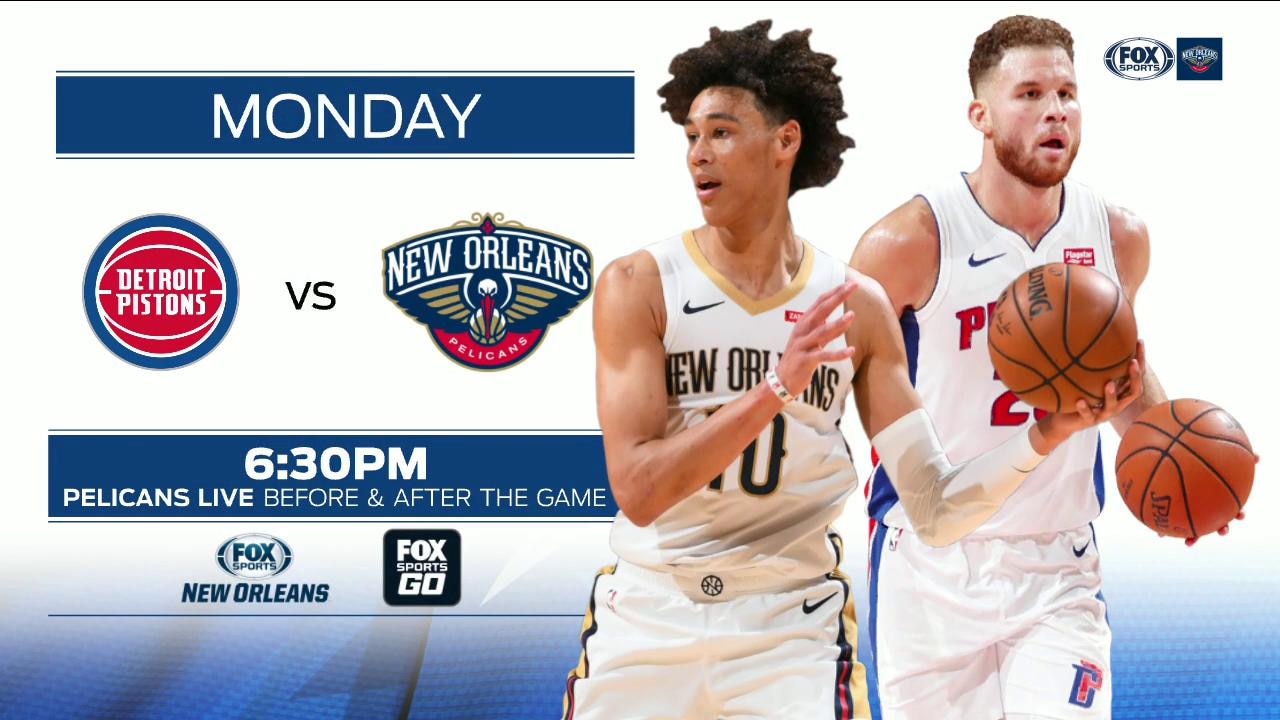 LOOK AHEAD: Pelicans vs. Pistons | Pelicans Live